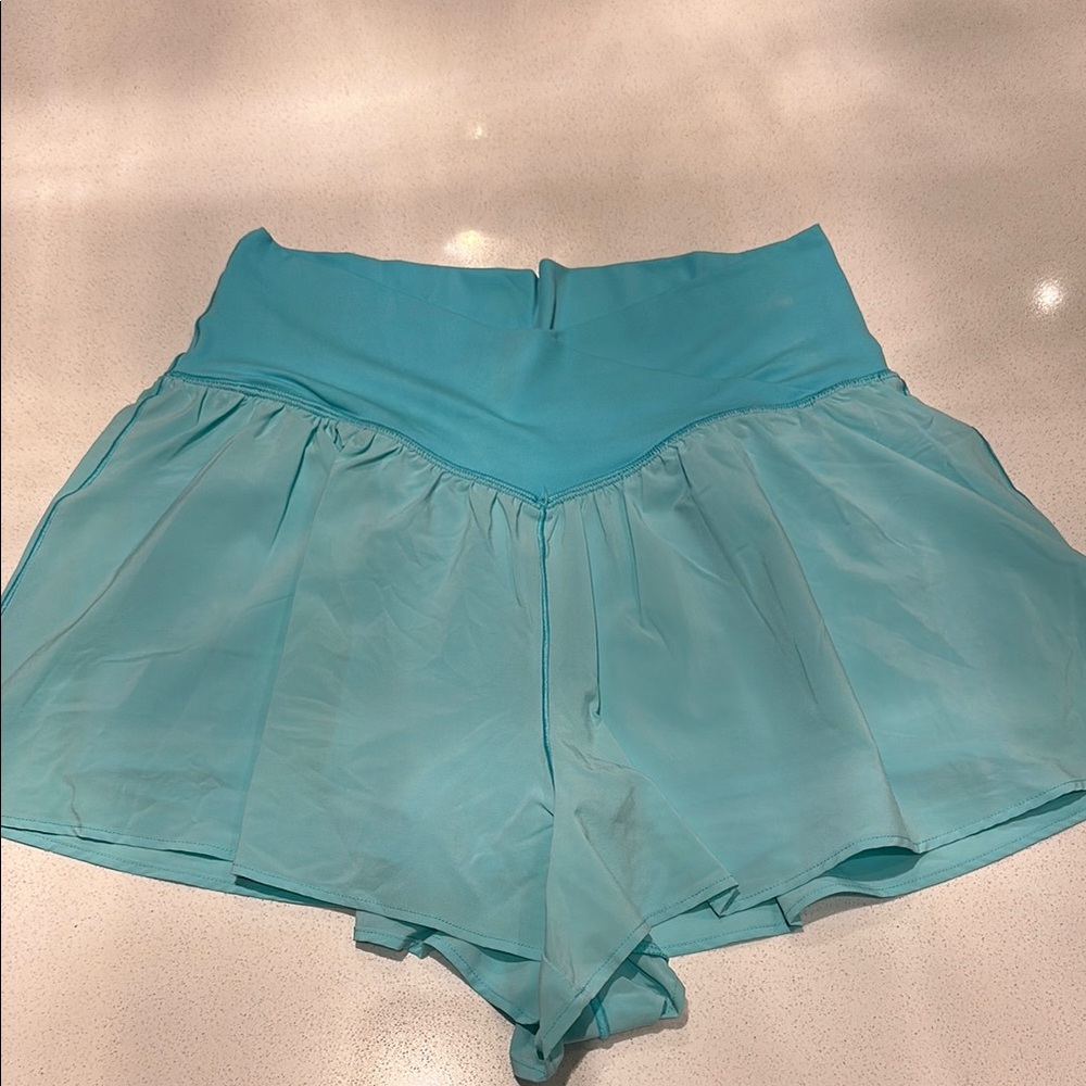 Women's Offline by Aerie Turquoise Real Me Flirty Shorts